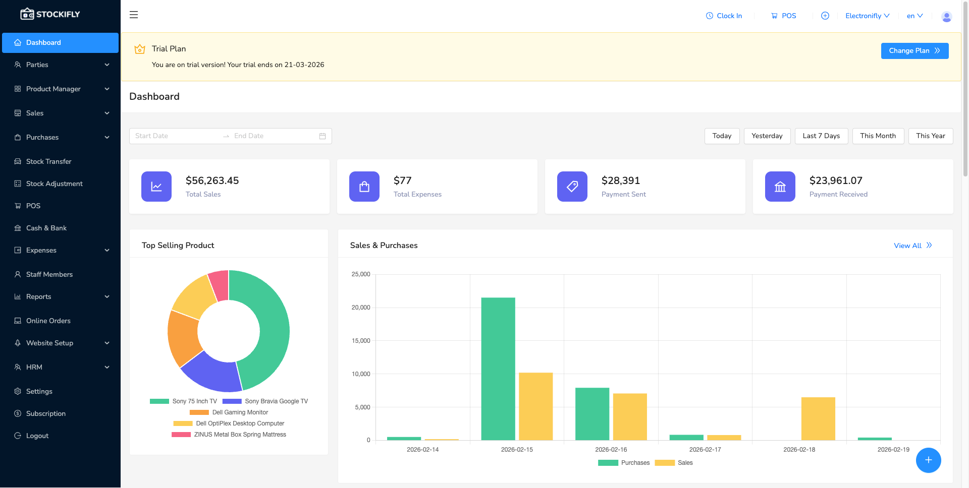 Stockifly SAAS AI Website Builder